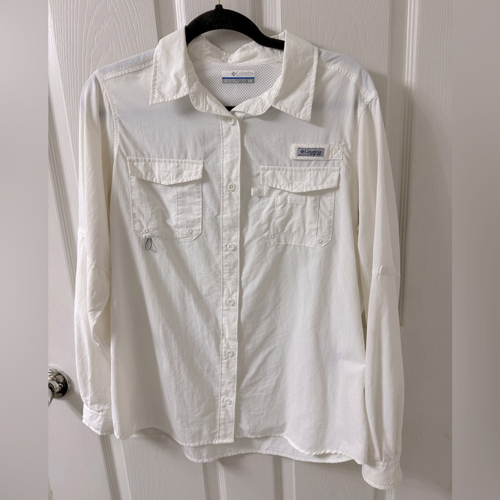 Columbia PFG Bahama Women’s Fishing Shirt, Large